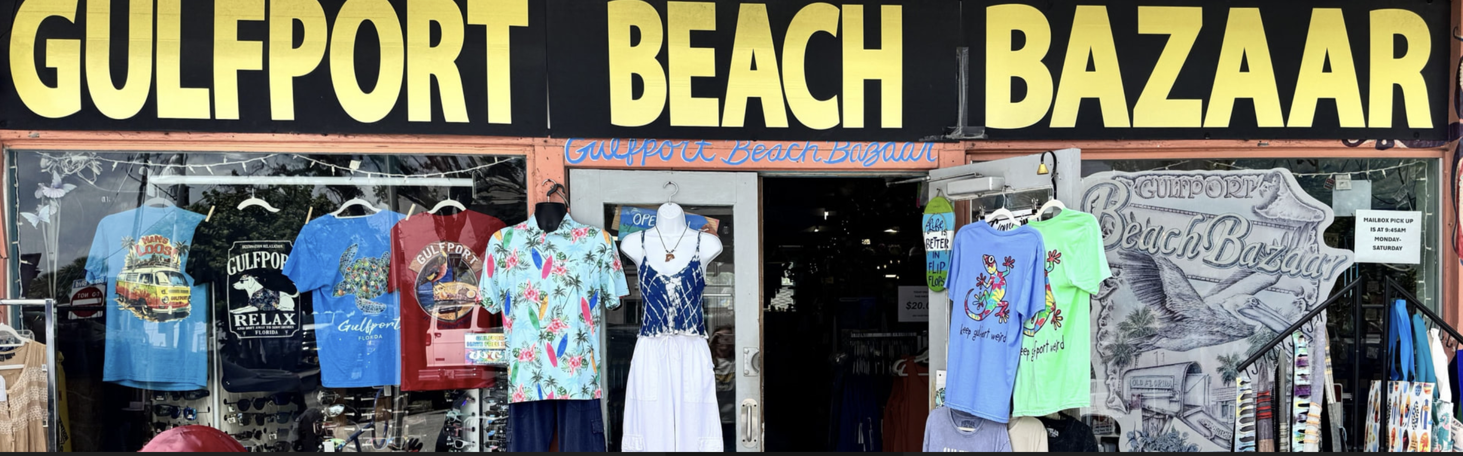 Gulfport Beach Bazaar storefront